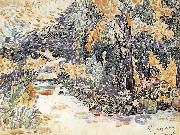 Paul Signac Artist-s Garden painting
